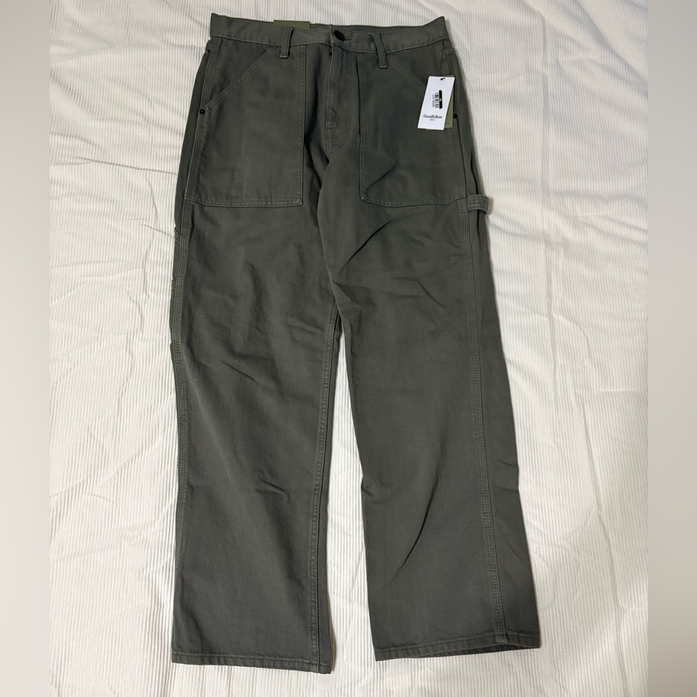 Goodfellow & Co Men’s Olive Green Relaxed Cargo Pants 30x32